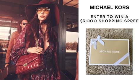 michael kors sweepstakes